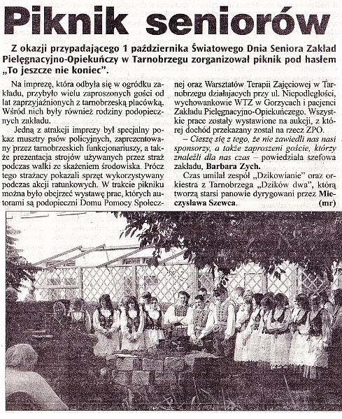 Piknik seniorow Tygodnik Nadwislanski 2008-10-09.jpg